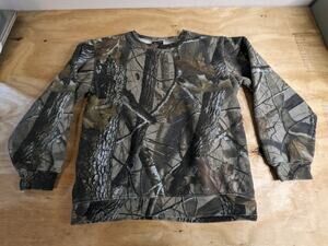Outfitters Ridge Youth L (10-12) Camo Pullover Sweatshirt RTY310500 Cotton Blend